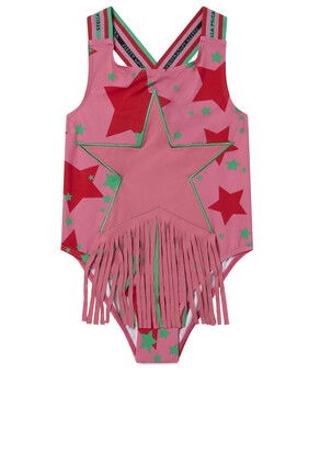 Star Print Swimsuit